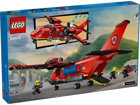 Lego City 60413 Fire Rescue Plane, 6 image