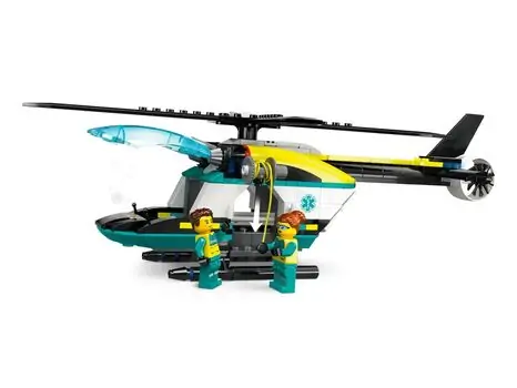 Lego City 60405 Emergency Rescue Helicopter, 5 image