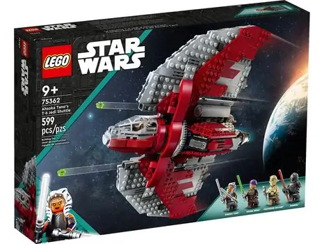 Lego Star Wars 75362 Ahsoka Tano's T-6 Jedi Shuttle, 2 image