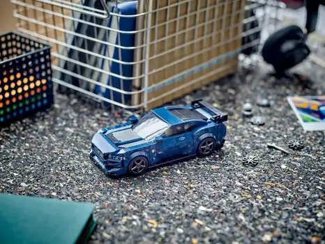 Lego Speed Champions 76920 Ford Mustang Dark Horse Sports Car, 8 image