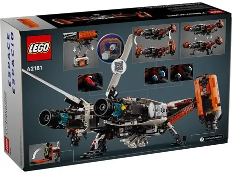 Lego Technic 42181 VTOL Heavy Cargo Spaceship LT81, 7 image