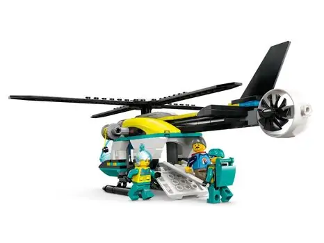 Lego City 60405 Emergency Rescue Helicopter, 3 image