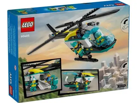 Lego City 60405 Emergency Rescue Helicopter, 7 image