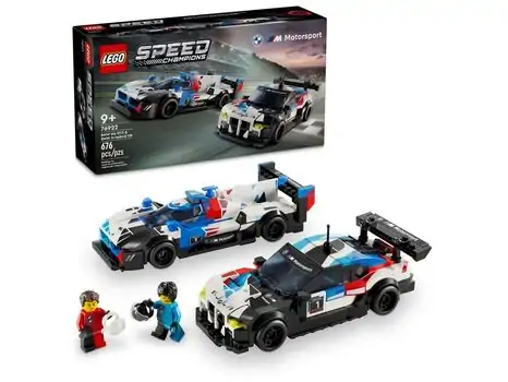 Lego Speed Champions 76922 BMW M4 GT3 & BMW M Hybrid V8 Race Cars