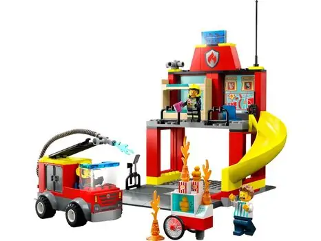 Lego City 60375 Fire Station and Fire Truck, 3 image