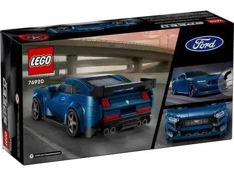 Lego Speed Champions 76920 Ford Mustang Dark Horse Sports Car, 6 image