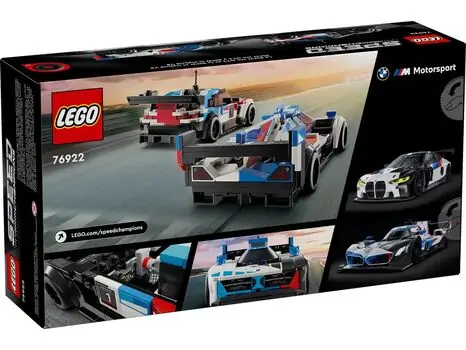 Lego Speed Champions 76922 BMW M4 GT3 & BMW M Hybrid V8 Race Cars, 8 image