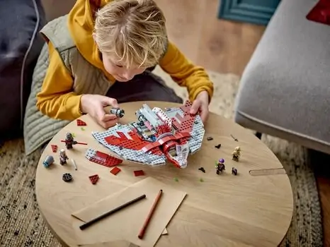 Lego Star Wars 75362 Ahsoka Tano's T-6 Jedi Shuttle, 9 image