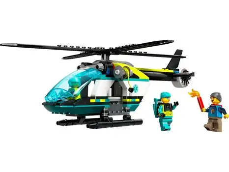 Lego City 60405 Emergency Rescue Helicopter, 2 image