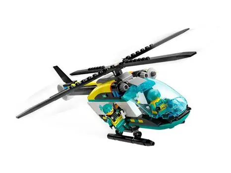 Lego City 60405 Emergency Rescue Helicopter, 4 image
