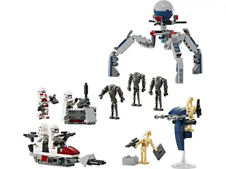 Lego Star Wars 75372 Clone Trooper™ & Battle Droid™ Battle Pack, 2 image