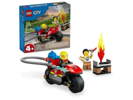 Lego City 60410 Fire Rescue Motorcycle