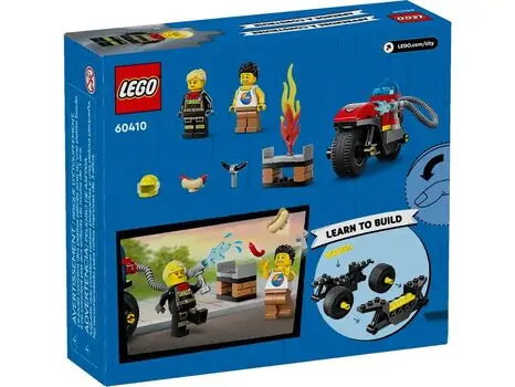 Lego City 60410 Fire Rescue Motorcycle, 5 image
