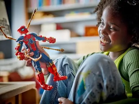Lego Marvel 76298 Iron Spider-Man Construction Figure, 5 image