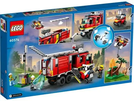 Lego City 60374 Fire Command Truck, 14 image
