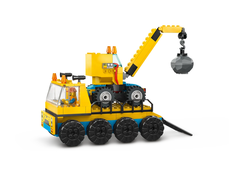 Lego City 60391 Construction Trucks and Wrecking Ball Crane, 5 image