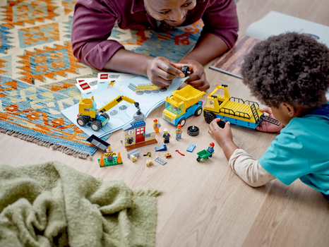 Lego City 60391 Construction Trucks and Wrecking Ball Crane, 8 image
