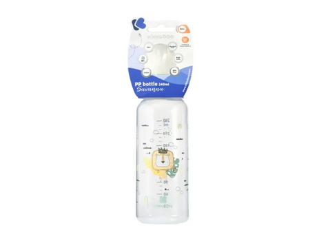 Kikkaboo PP Feeding Bottle 240ml Savanna Mint - ახალშობილის ბოთლი, 3 image