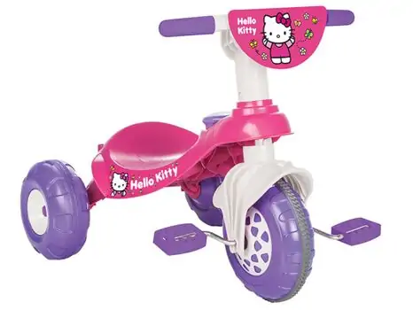 Pilsan 07 168 Hello Kitty Smart Bike - საბავშვო სამ თვლიანი ველოსიპედი
