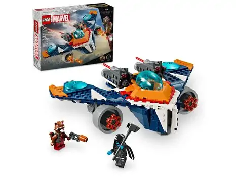 Lego Super Heroes 76278 Rocket's Warbird vs. Ronan