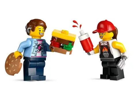 Lego City 60404 Burger Truck, 5 image