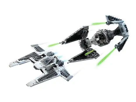 Lego Star Wars 75348 Mandalorian Fang Fighter vs. TIE Interceptor™, 4 image