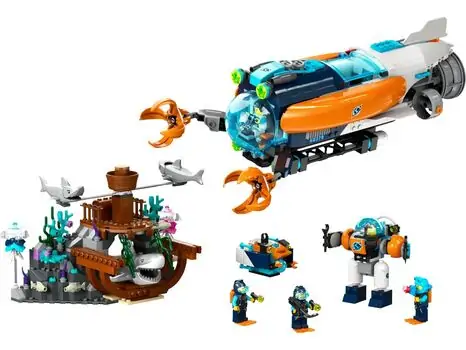 Lego City 60379 Deep-Sea Explorer Submarine, 3 image