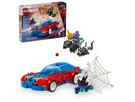 Lego Super Heroes 76279 Spider-Man Race Car & Venom Green Goblin