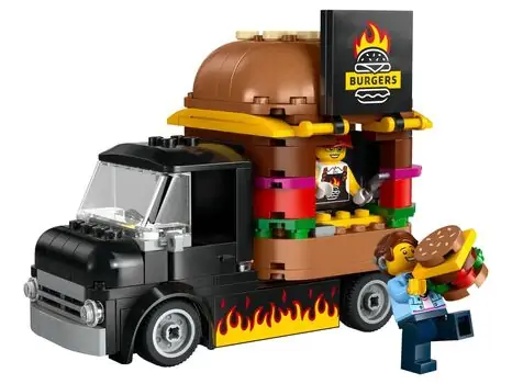 Lego City 60404 Burger Truck, 2 image