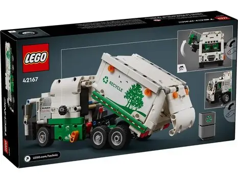 Lego Technic 42167 Mack® LR Electric Garbage Truck, 7 image