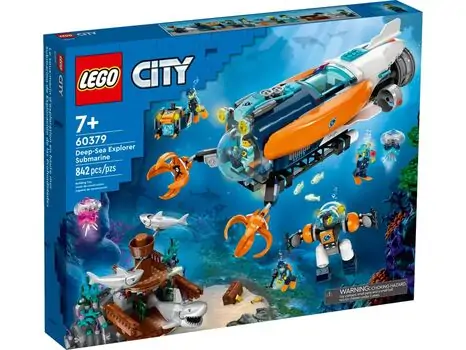 Lego City 60379 Deep-Sea Explorer Submarine, 2 image