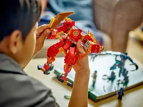 Lego Ninja 71808 Kai's Elemental Fire Mech, 5 image