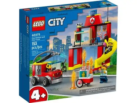Lego City 60375 Fire Station and Fire Truck, 2 image