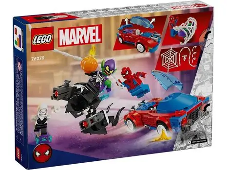 Lego Super Heroes 76279 Spider-Man Race Car & Venom Green Goblin, 7 image