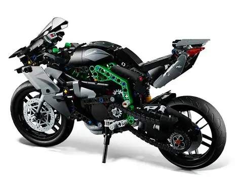 Lego Technic 42170 Kawasaki Ninja H2R Motorcycle, 3 image