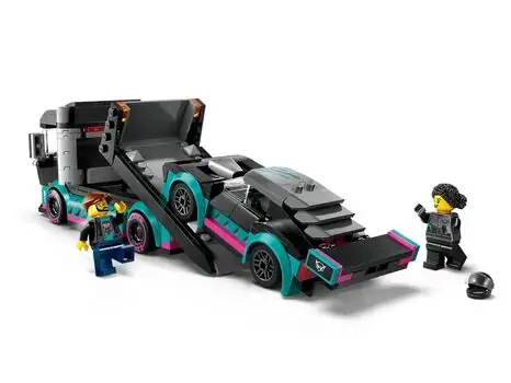 Lego City 60406 Race Car and Car Carrier Truck, 3 image
