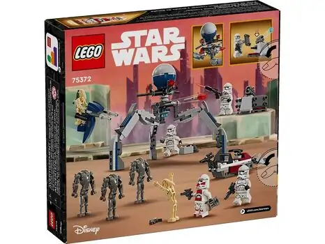 Lego Star Wars 75372 Clone Trooper™ & Battle Droid™ Battle Pack, 6 image