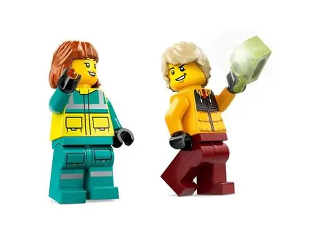 Lego City 60403 Emergency Ambulance and Snowboarder, 5 image