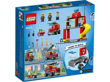 Lego City 60375 Fire Station and Fire Truck, 9 image