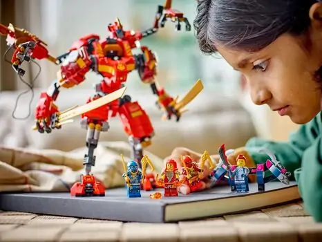 Lego Ninja 71812 Kai's Ninja Climber Mech, 5 image