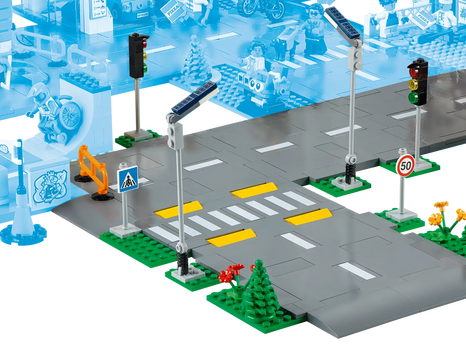 Lego City 60304 Road Plates, 12 image