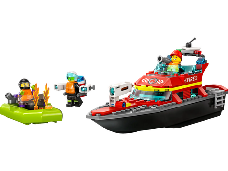 Lego City 60373 Fire Rescue Boat, 3 image