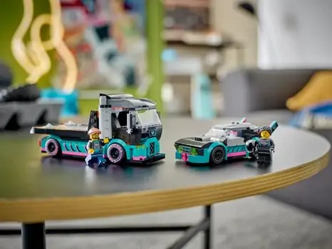 Lego City 60406 Race Car and Car Carrier Truck, 11 image