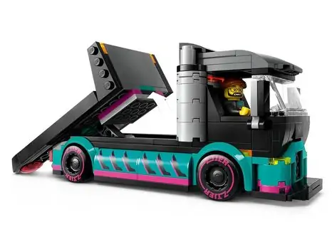 Lego City 60406 Race Car and Car Carrier Truck, 6 image