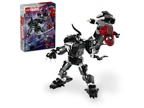 Lego Super Heroes 76276 Venom Mech Armor vs. Miles Morales