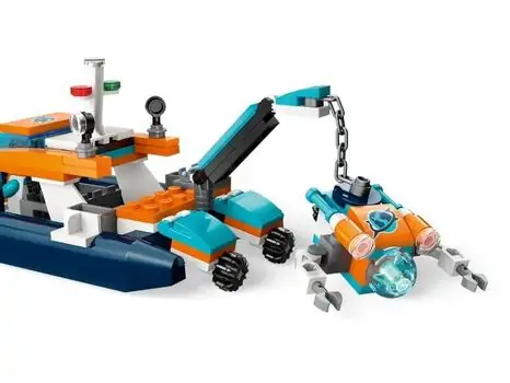 Lego City 60377 Explorer Diving Boat, 6 image
