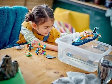 Lego City 60377 Explorer Diving Boat, 10 image