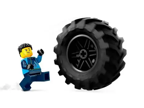 Lego City 60402 Blue Monster Truck, 4 image