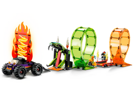 LEGO City 60339 Double Loop Stunt Arena, 5 image
