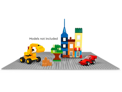 LEGO Classic 11024 Gray Baseplate, 5 image